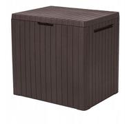 Keter Coffre de rangement extérieur City Box 113 L - 57,8 x 44 x 55 cm, marron