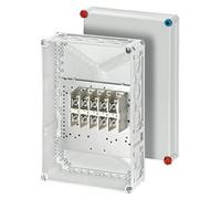 Boîte de jonction 16-150qmm 3ph. 5p - Boîte de montage plate 450x300mm K 1205