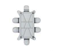 Boîte de jonction à double montage IP68 pour 211 blocs de câbles double | Petite taille de 14 x 10 x 3 cm, s'adapte aux espaces étroits, facile à utiliser, parfait pour les configurations électriques