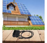 Boîte de jonction à panneau solaire, 180 W 300 W DC 1000 V double face avec boîtier IP65, connexion photovoltaïque résistante aux intempéries