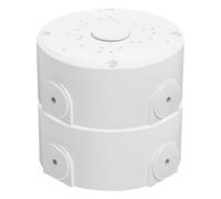 Boîte de Jonction Caméra Extérieure en Plastique Blanc, Lot de 2