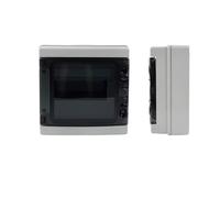 Boîte de jonction en plastique ABS série HA, 4 à 24 voies, étanche IP65, interrupteur Distribution électrique PV AC/DC, anti-poussière, mural(HA-8)