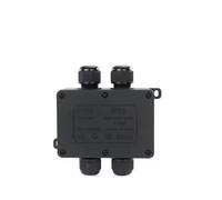 Boîte de jonction étanche extérieure IP68 | Mini boîte de connecteur 3/4 voies avec plastique et borne(F3-6T,9-12mm)