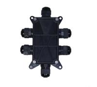 Boîte de jonction étanche IP68 pour connecteurs WAGO211 - Ignifuge! (Noir)