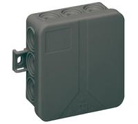 BOITE DE JONCTION IP55 NOIRE SANS COSSES DE BORNE 33221201 (SPELSBERG) Quanti...