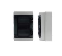 Boîte de jonction série HA 4/8/12/18/24 voies, plastique ABS, interrupteur Distribution électrique extérieur, étanche IP65, anti-poussière(HA-4)
