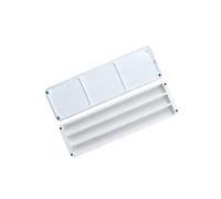 Boîte de palette de peinture empilable avec couvercle étanche, plateau de peinture à l ' aquarelle magnétique en plastique pour artiste voyage peinture schéma de couleurs de croquis en plein air