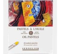 Sennelier Pastels à Huile 24 Couleurs - Qualité Artistique (France Import) Made in France