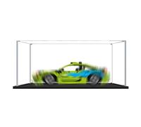 Boîte de présentation en Acrylique Compatible avec Lego 42229 Fast and Furious Eclipse Car, boîte de Rangement Transparente et Anti-poussière (modèle Non Inclus) (Transparent 2MM)