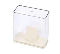 Boîte de présentation transparente à panneaux - Boîtes de rangement | 10,5 cm, étui de rangement avec couvercle anti-poussière, affichage de badges avec couvercle de protection, exposition de trophées