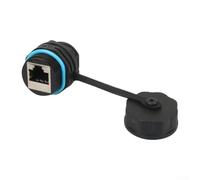 Boîte de prise d'alimentation étanche pour camping-car - Panneau de réseau de données d'extérieur - Boîtier électrique IP68 - Boîtier électrique en plastique ABS - Fermeture magnétique - Véhicule
