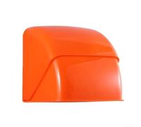 Boîte de prise de courant d'extérieur avec housse de pluie de type 86 - Plaque murale étanche - Matériau PC pour jardin, terrasse, cour - Protection électrique - Blanc (orange)