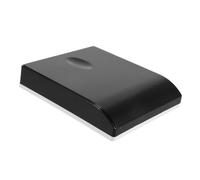 Boîte de Prise Étanche Noire à Glissière Adhésive pour Salle de Bain | Plastique, Barrière L'humidité Éclaboussures, Réduit les Risques de Court-circuit, Usage Extérieur