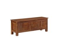 Boîte de rangement 110x30x40 cm Bois de manguier solide