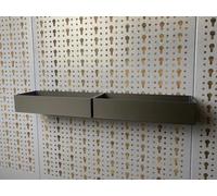 Boîte de rangement, 400 mm, pour paroi perforée Küpper et perforation européenne de 45 mm, pour toutes les parois perforées, 400 mm (2 x 200))
