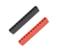 Boîte de rangement à 12 trous 6,35 mm à tige hexagonale pour outils pneumatiques
