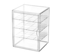 Boîte de rangement à - Grand récipient réglable en acrylique transparent - Boîte de rangement pour - Pour la maison, le garde-manger, le plan de travail, les aliments, sandwich, toast, bagel