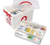 Grande boite de rangement multifonctions - Boite à pharmacie - 22 Litres ! G