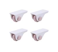 Boîte De Rangement À Poulie Auto-Adhésive, 4 Pièces, Bonne Capacité De Charge, Hanches, Boîte De Rangement À Domicile