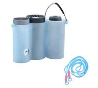Boîte de rangement adaptée pour ventilateur Shark ChillPill FA022 (bleu transparent)