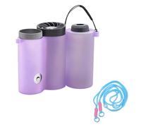 Boîte de rangement adaptée pour ventilateur Shark ChillPill FA022 (violet transparent)