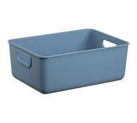Bac de rangement en plastique élégant Taille M - Beige