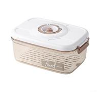 Boîte de rangement alimentaire scellée sous vide avec anneau anti-fuite pour un maximum de fraîcheur, compatible avec pompe à vide, récipient de grande capacité pour une conservation prolongée des