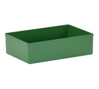 Allit Boîte de rangement euroPlus Insert Taille 4/4 Vert H45 mm 10,8 × 16,2 cm