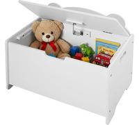 Boîte de rangement avec couvercle - Chambre d'enfant - MDF - Blanc - 48x60x38 cm
