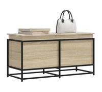 vidaXL Boîte de rangement avec couvercle Sonoma 100x40x51,5 cm Bois composite