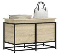 vidaXL Boîte de rangement avec couvercle Sonoma 80x40x51,5 cm Bois composite