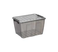 Boîte de rangement avec couvercle Home Box 15 litres - Gris