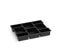 Boîte de rangement - Boîte de rangement - Bosch Sortimo L-BOXX 102 Insetbox 8 compartiments - Boîtes de tri de qualité supérieure pour petites pièces - Boîte de tri à vis