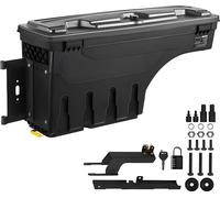 Boîte de rangement Bolt Edge pour Ford F-150 (2015-2021) – Boîte rotative verrouillable – Boîte à outils – Compatible avec le passage de roue – 25 L