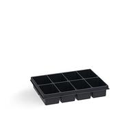 Boîte de rangement Bosch Sortimo i-BOXX 72 - 8 compartiments - Boîtes de rangement de qualité supérieure pour petites pièces - Système de rangement à vis