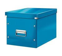 Boîte de rangement carton Leitz Click & Store Wow Cube Format L bleu