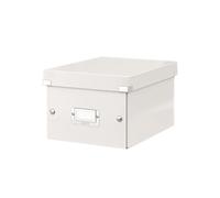 Boîte de rangement carton Leitz CLick&Store Wow H 16 X L 21,7 x P 28 cm blanche
