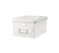 Boîte de rangement carton Leitz Click&Store Wow H 20 x L 28 x P 36,8 cm blanche