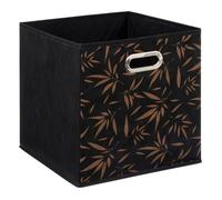 Boîte de Rangement ""Casual"" 31x31cm Noir