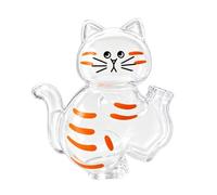 Boîte De Rangement Chat Commémoratif Aimanté Transparent | Boîte Souvenir Poils Animaux Pour Trajets Quotidiens Appartement Réfrigérateur Dortoir Scolaire Copain