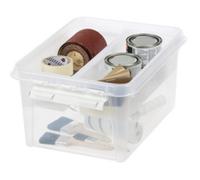 Boîte de rangement CLASSIC 20 L, clips: blanc