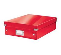 Boîte de rangement Click & Store WOW, grand, rouge