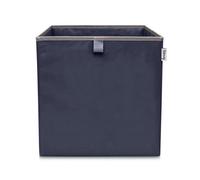 Boîte de rangement coloris bleu foncé, compatible avec l'étagère IKEA KALLAX Lifeney