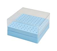 Boîte de rangement contemporaine de grande capacité pour outils à ongles 100 emplacements transparents pour manucure professionnelle