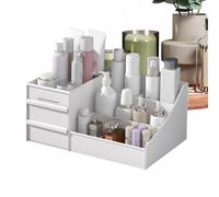 Boîte De Rangement Cosmétique - PP, Étui De Rangement À Tiroir Pour Organisateur De Soins De La Peau | Solution D'organisation D'affichage De Bureau, Organisateur De Maquillage Pour Commode De Chambre