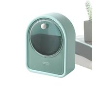Boîte de Rangement cosmétique, Support pour Cotons de Maquillage,Étui de Rangement cosmétique Transparent Anti-poussière - Étui Multifonctionnel pour Cotons-tiges, Organisateur de Peu encomb