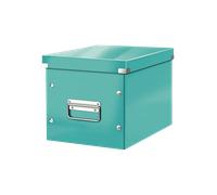 Boîte de rangement Cube en Carton Solide Taille Moyenne - Menthe