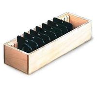 Boîte de rangement de 400 x 130 x 90 mm, poids approximatif de 1000 g, facile à utiliser