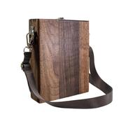Boîte de rangement de bureau créative avec texture de bois chaude, étui de rangement de lettres pour blocs-notes, cartes postales, stylos, de salle de lecture, boîte à notes, trieur de bureau,
