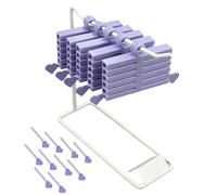 Boîte de rangement de de film à ongles | 16 pièces - Mallette portable